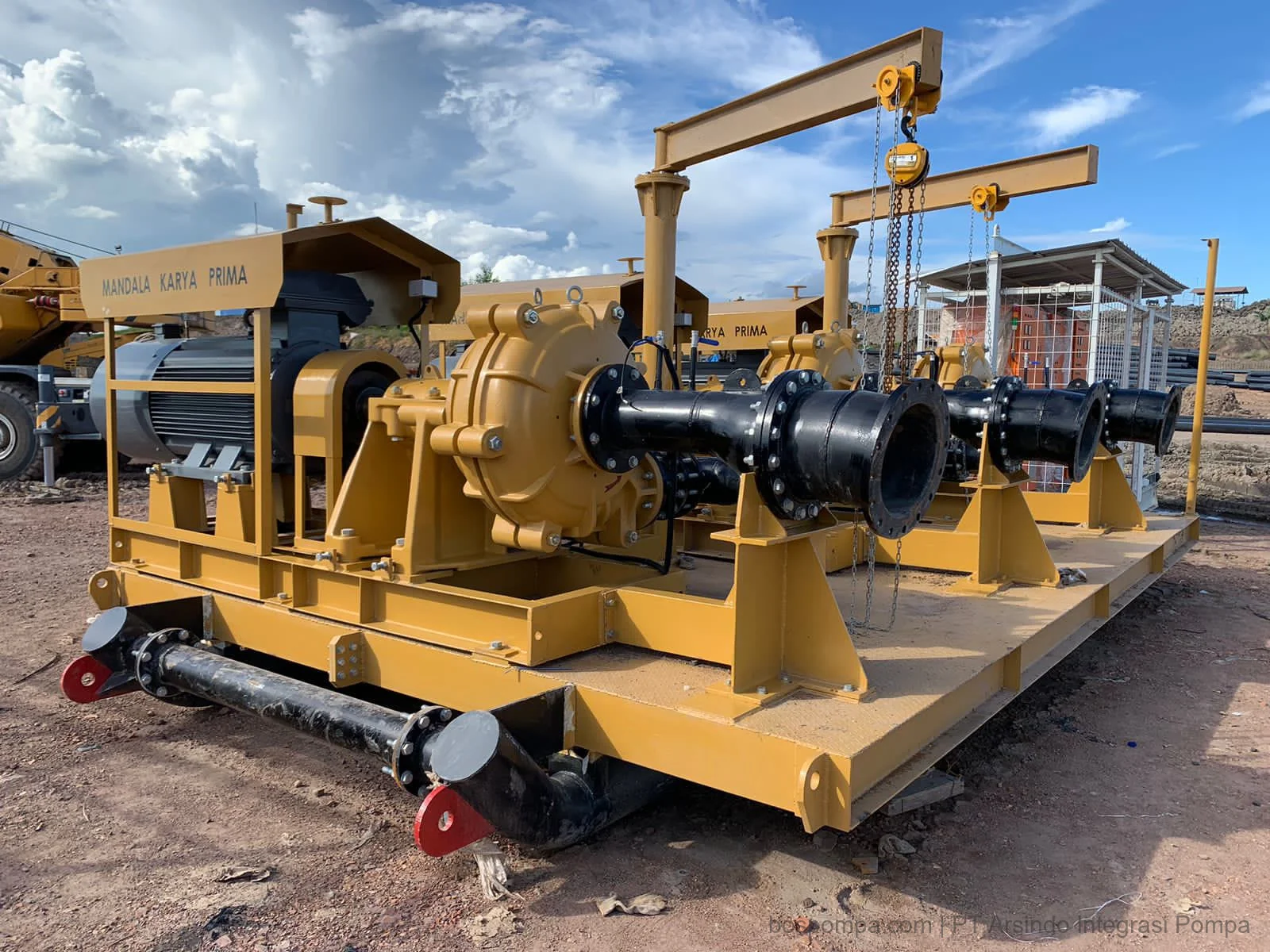 Dewatering pump tahan banting untuk proyek berat