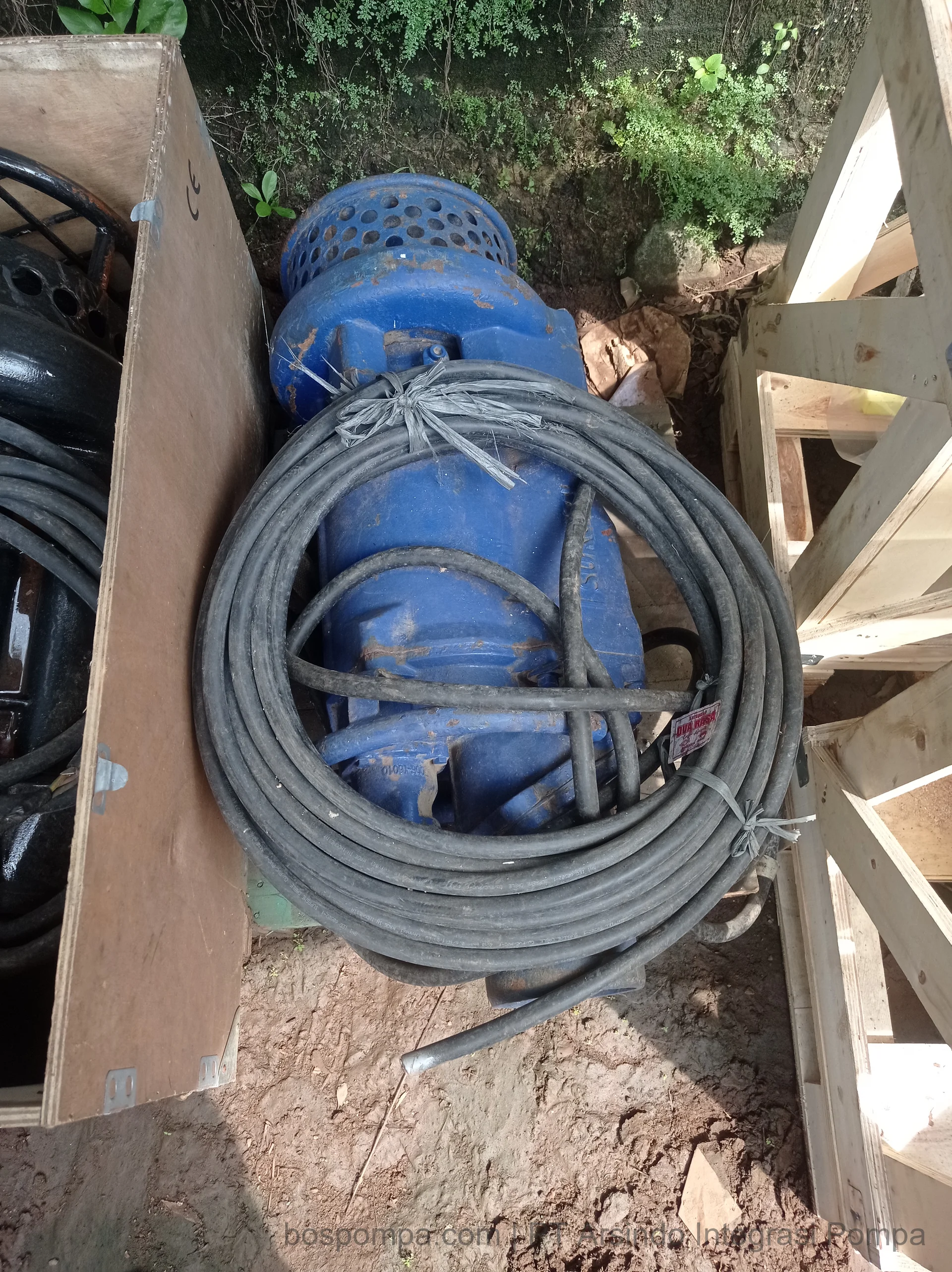 Mobilisasi unit pompa